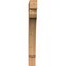 Ekena Millwork Legacy Block Smooth Bracket, Western Red Cedar, 5 1/2"W x 34"D x 46"H BKT06X34X46LEC05SWR - alternate 4